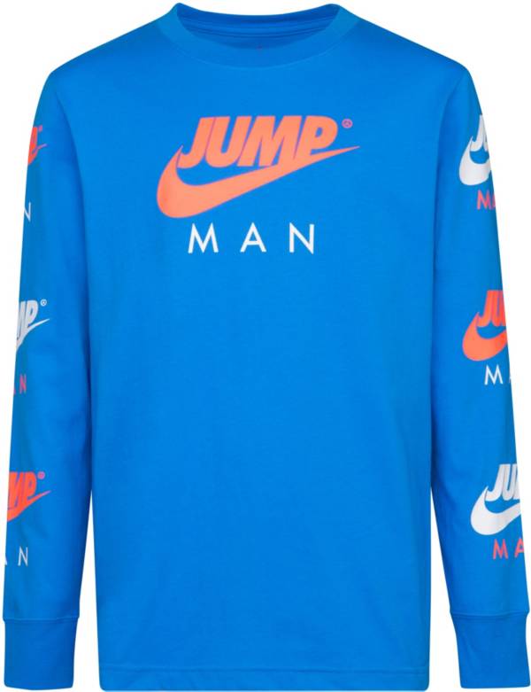 Jordan Boys' Jumpman Long Sleeve Shirt