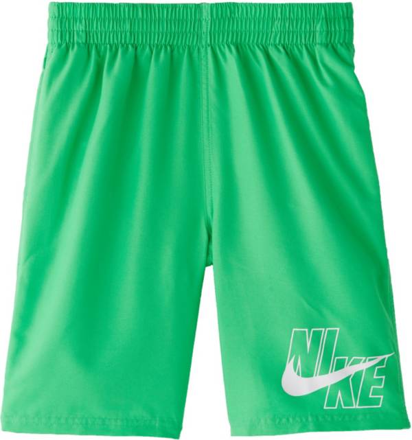Nike Boys' Logo Solid Lap Volley Swim Trunks