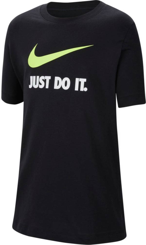 revolutie welzijn Verantwoordelijk persoon Nike Boys' Just Do It Swoosh T-Shirt | Dick's Sporting Goods