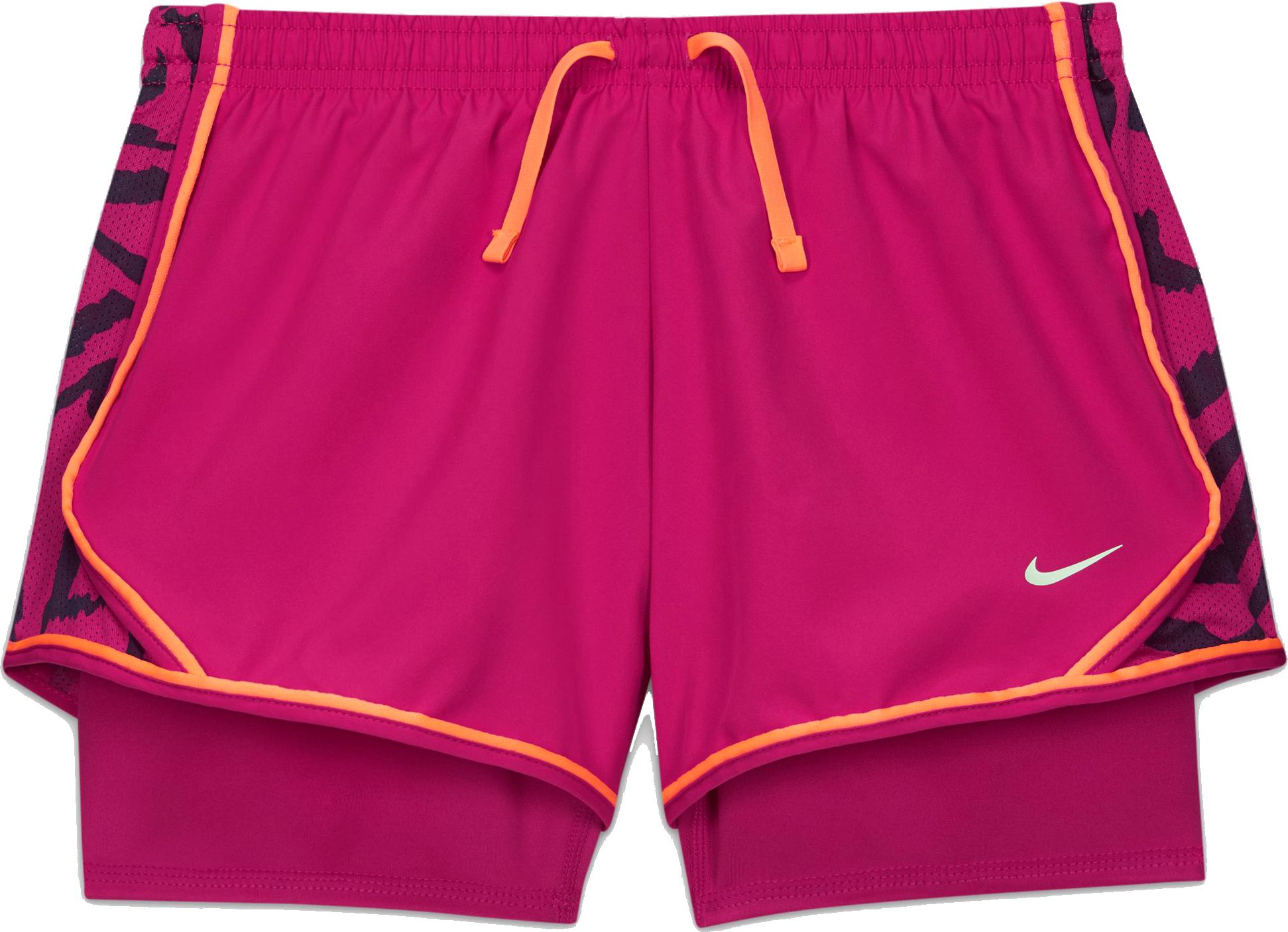 nike 2 in 1 tempo shorts