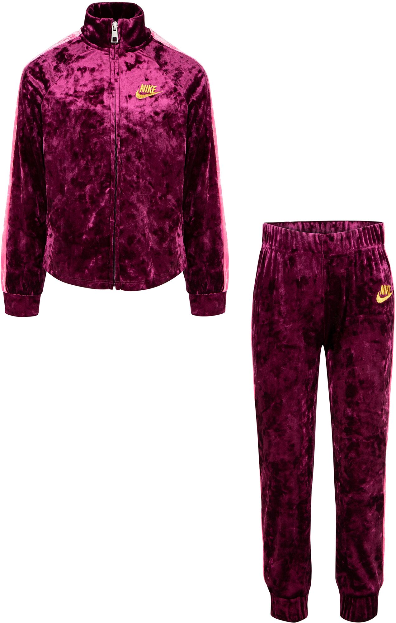 Nike Little Girls' Crushed Velour Full 