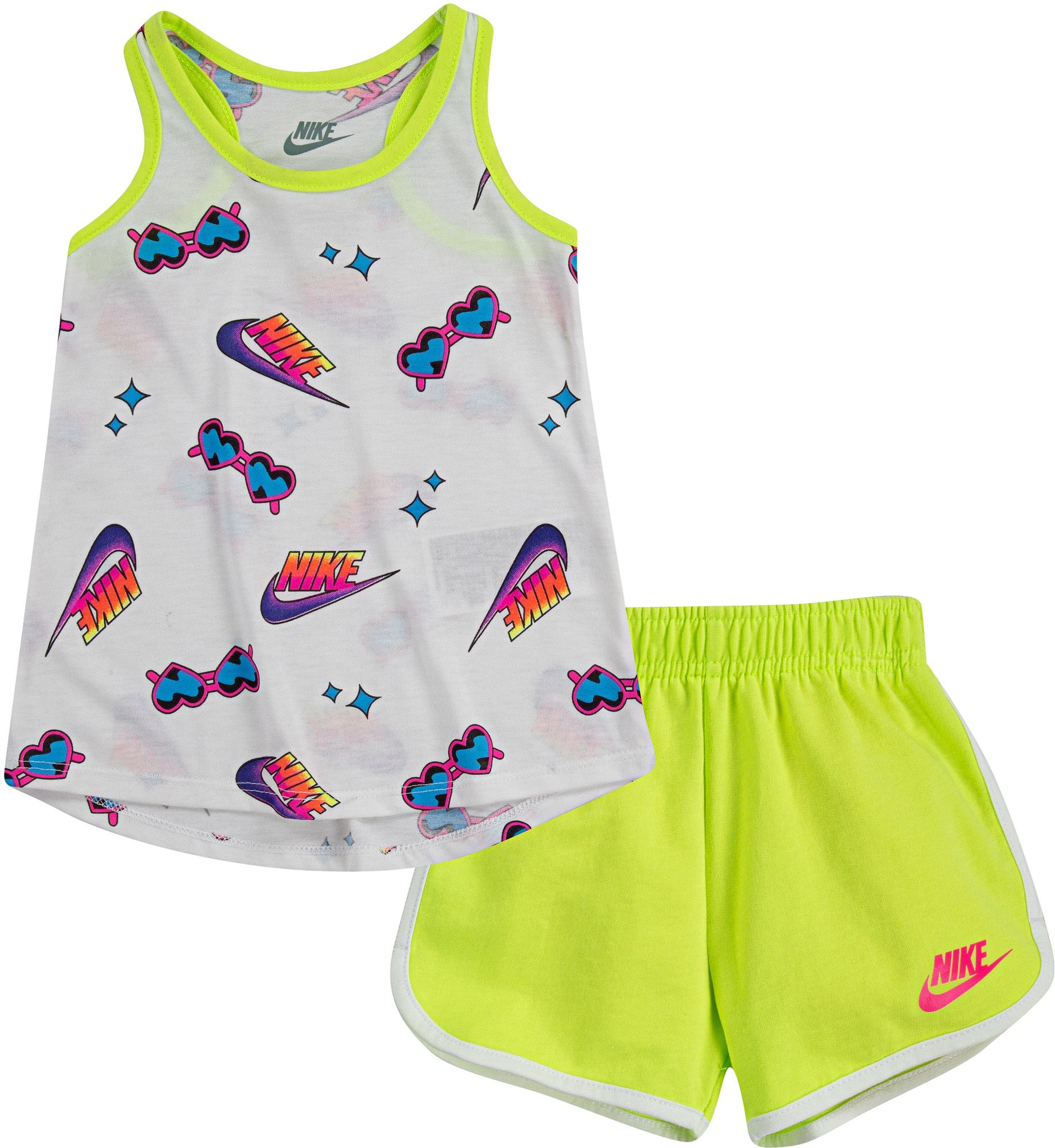 nike 2 piece set shorts