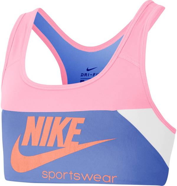 Nike Girls' Swoosh Heritage Sports Bra