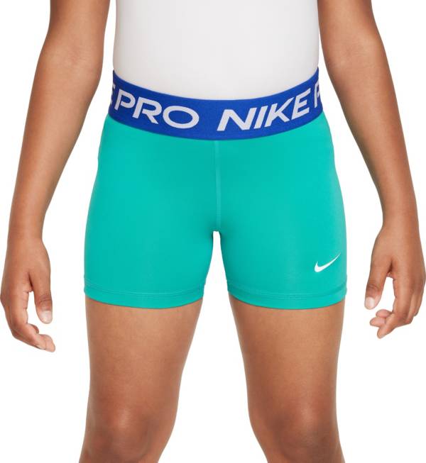 Nike Pro Girls' Dri-FIT Shorts. Nike BE