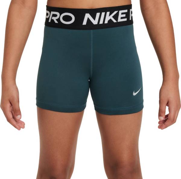 Nike Girls Performance Game Volleyball Shorts Dri Fit Youth Size X-Large  Navy 