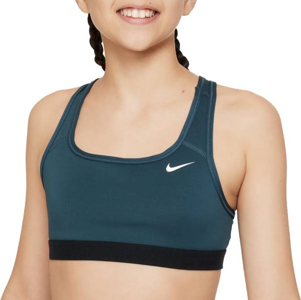 Nike Pro Big Kids' (Girls') Sports Bra in White - ShopStyle