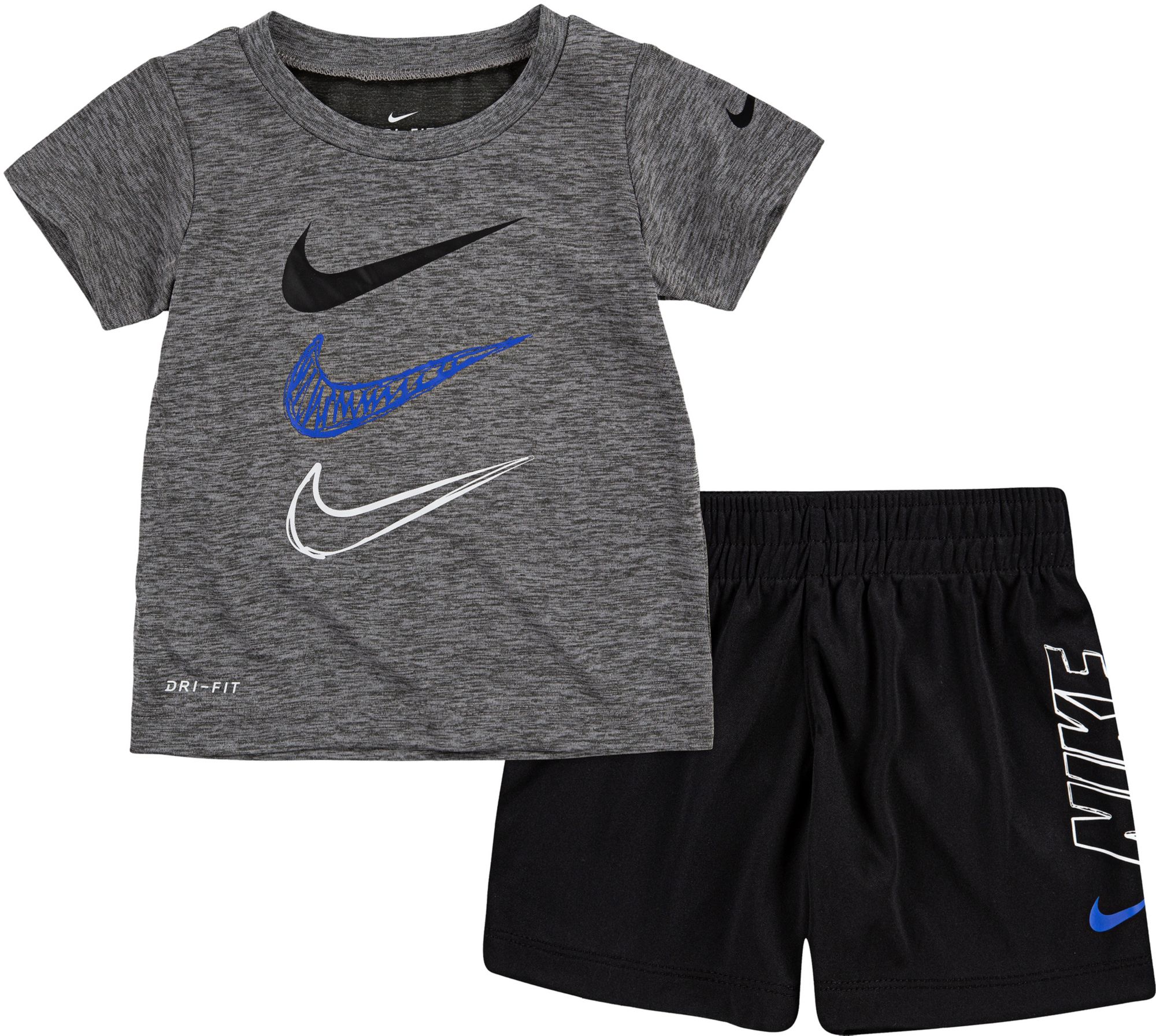 baby nike shorts and t shirt