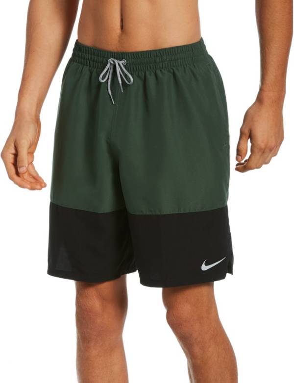 nike men's shark lap 7 volley swim trunks