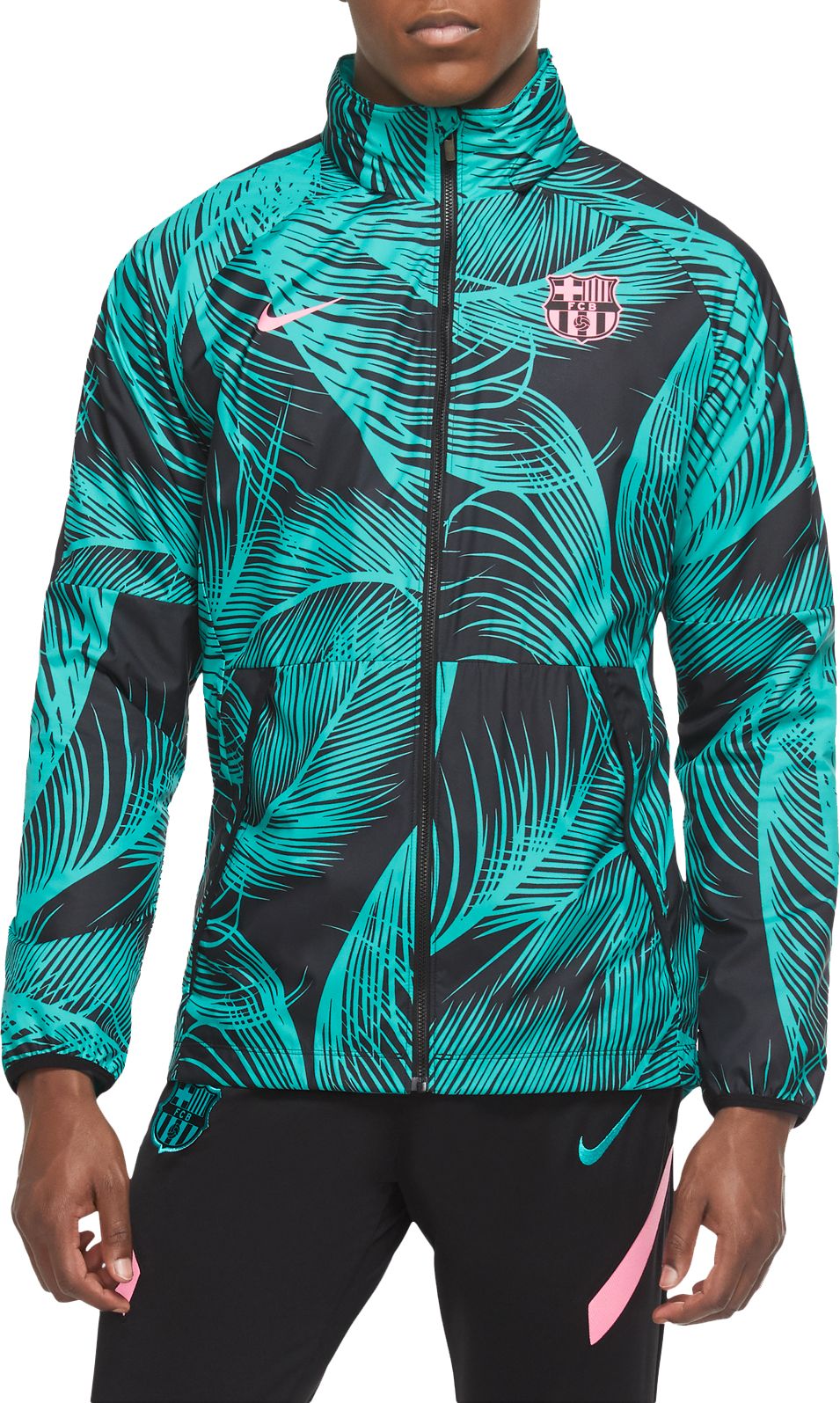 fc barcelona men's jacket