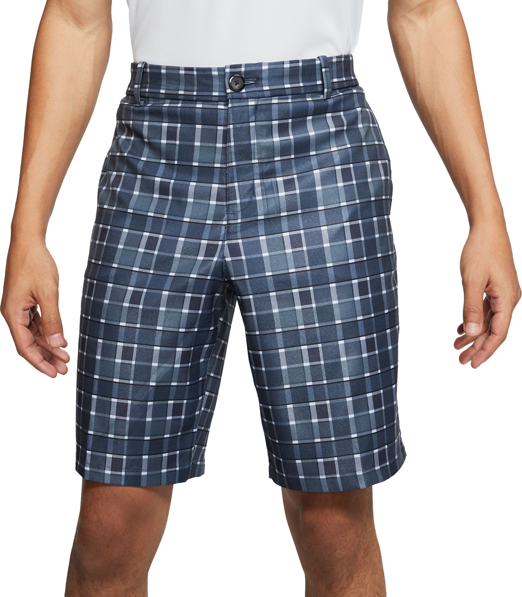 blue nike golf shorts