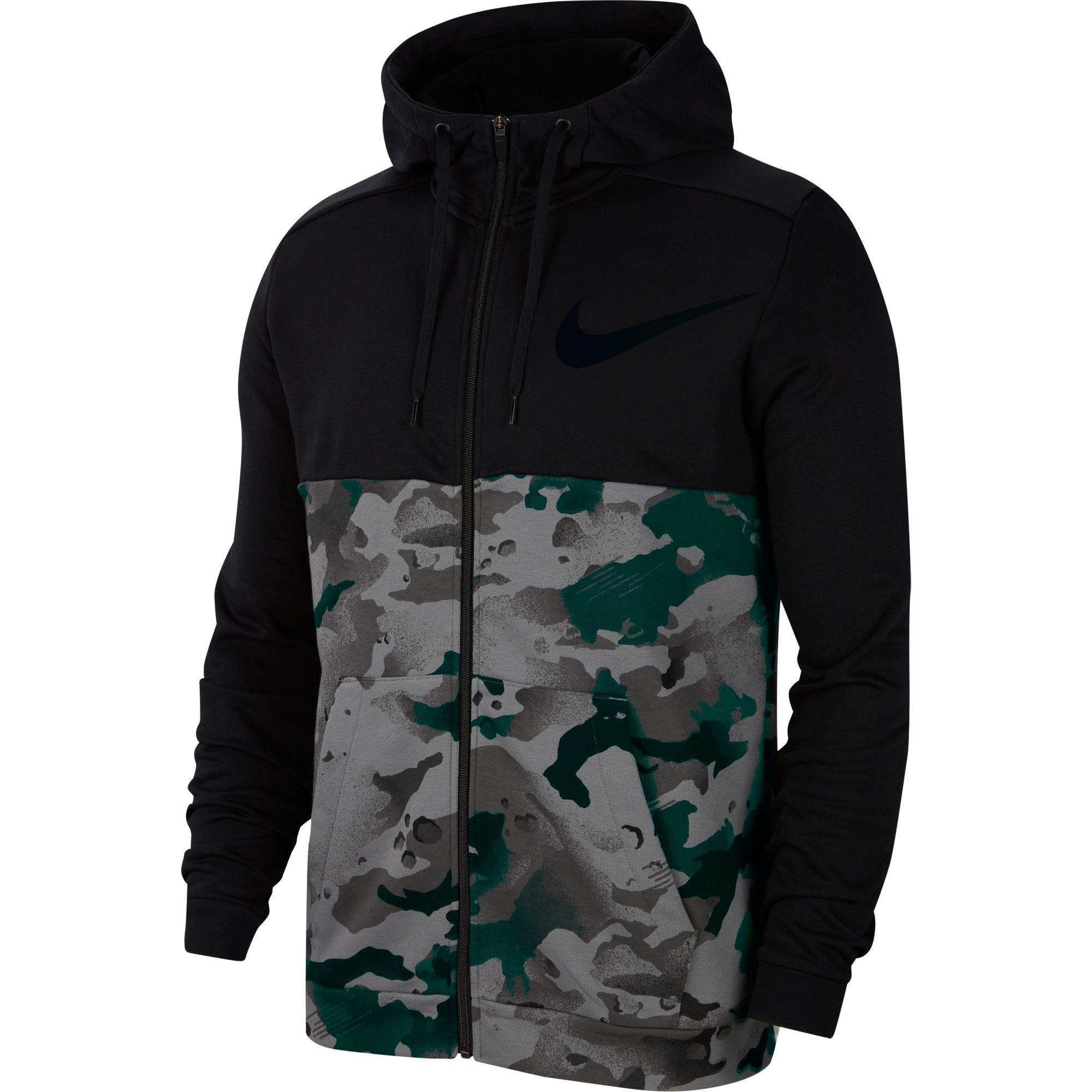 black nike dri fit hoodie