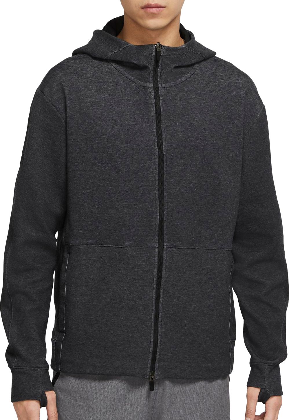 nike hoodie with thumb holes mens