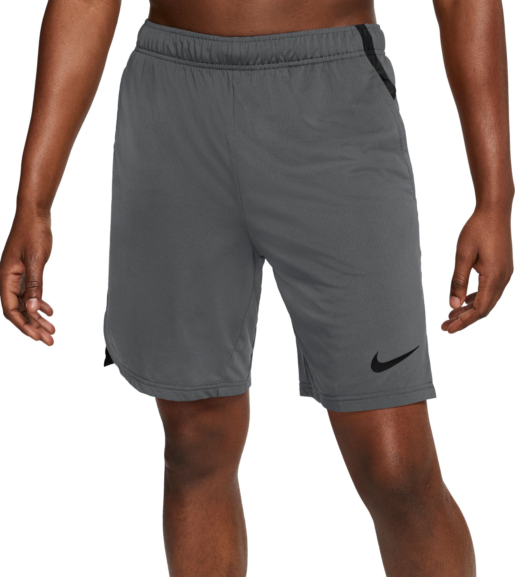 nike hybrid shorts grey