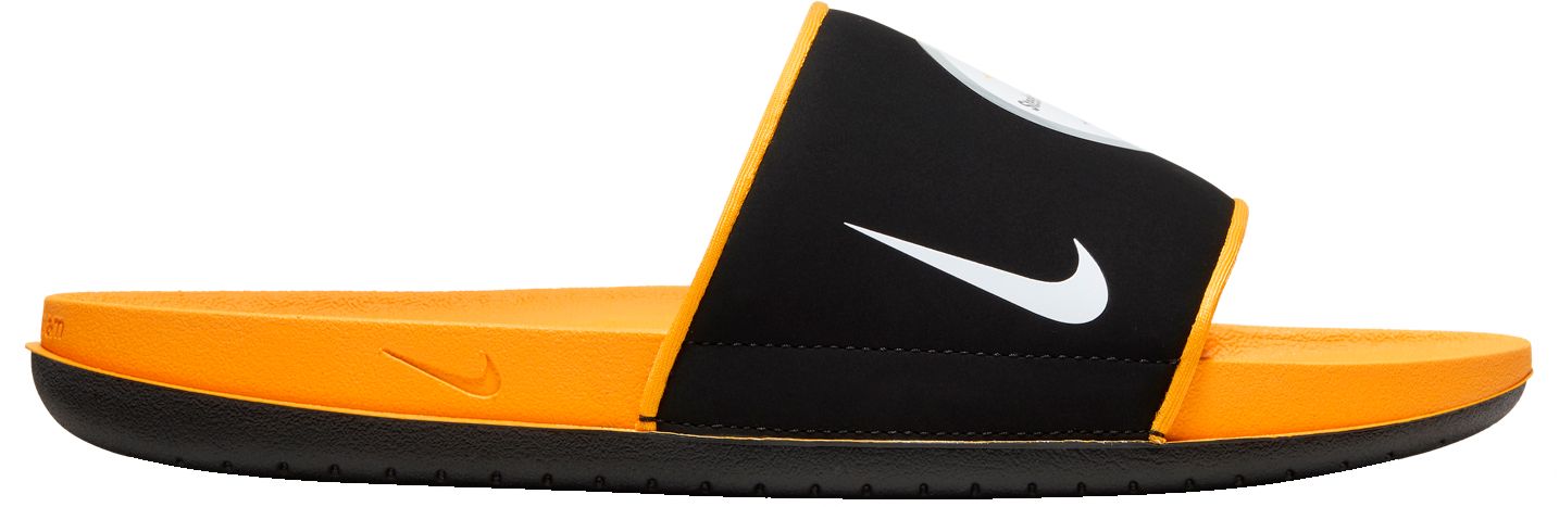 steelers nike slides