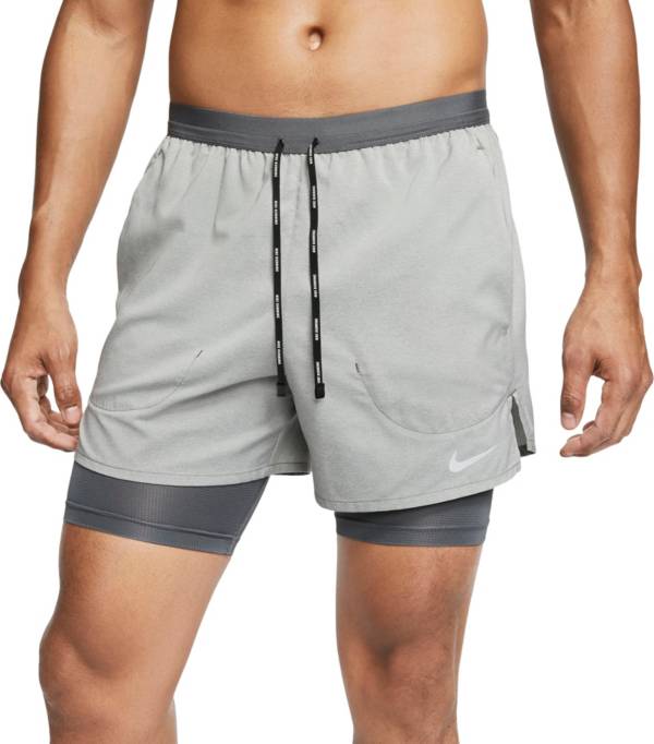 nike flex stride iron grey