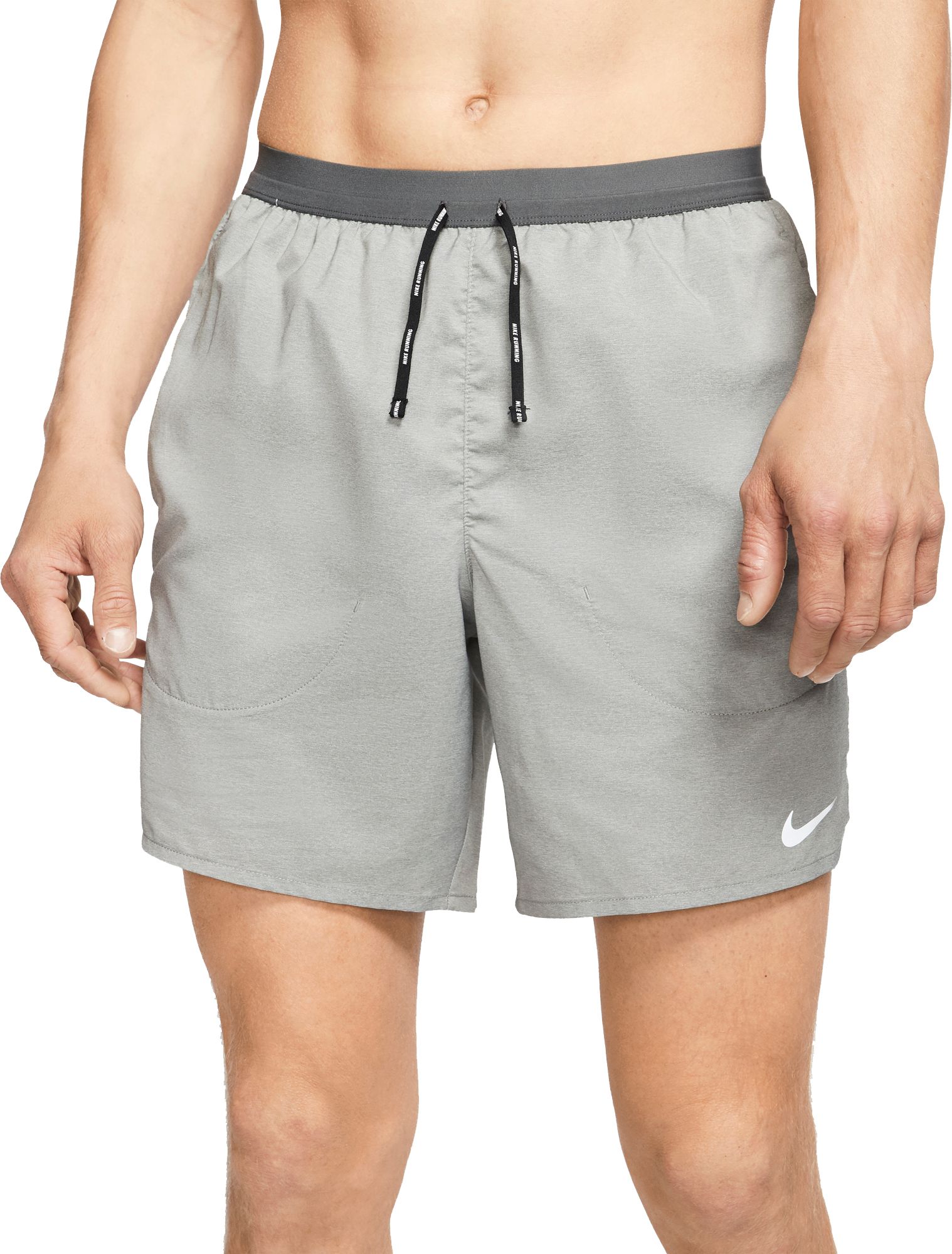 nike running flex stride 7 inch shorts in black