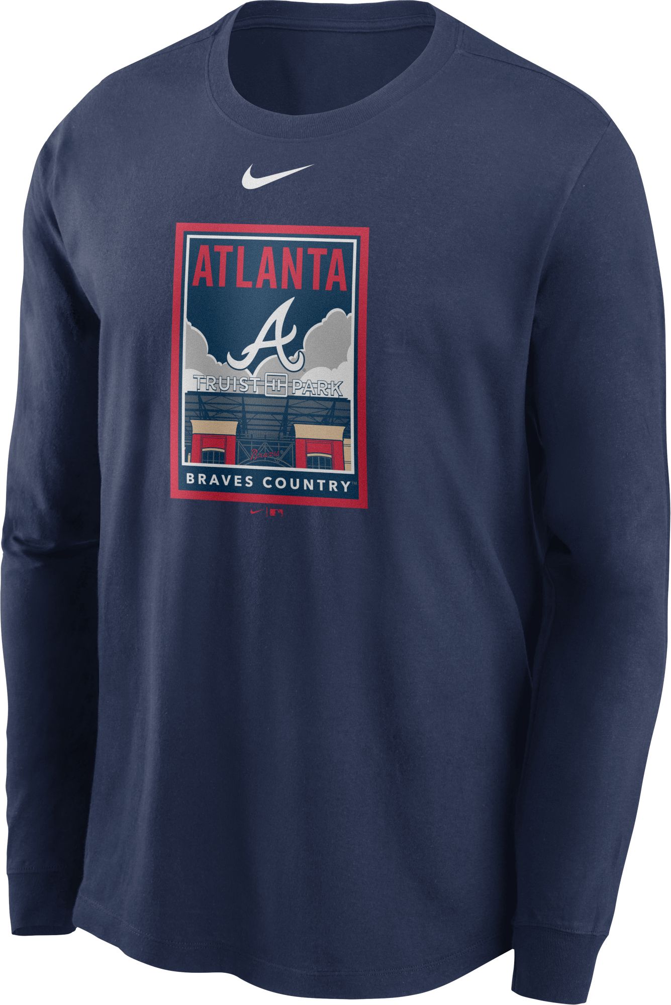 atlanta braves long sleeve t shirt