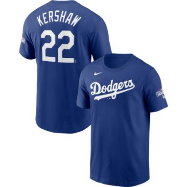 sorry, Nike Men's Los Angeles Dodgers Klayton Kershaw #22 Royal T-Shirt is currently out of stock