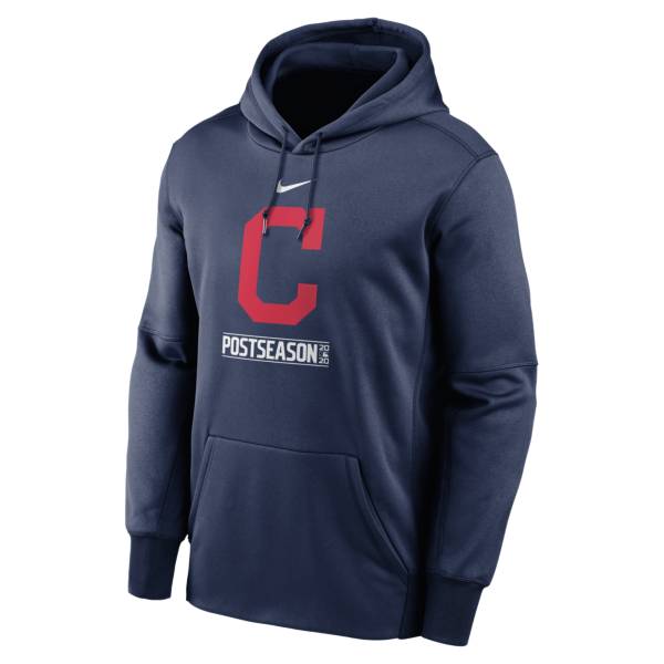 Nike Men's 2020 Postseason Cleveland Indians Pullover Hoodie