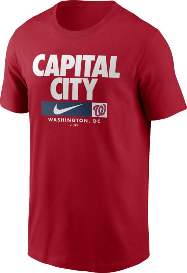 Nike Men's Washington Nationals Red Local Nickname Legend T-Shirt ...