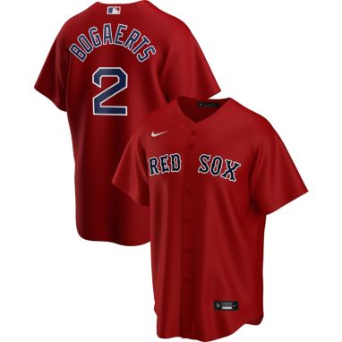 sorry, Nike Men's Replica Boston Red Sox Xander Bogaerts #2 Cool Base Red Jersey is currently out of stock