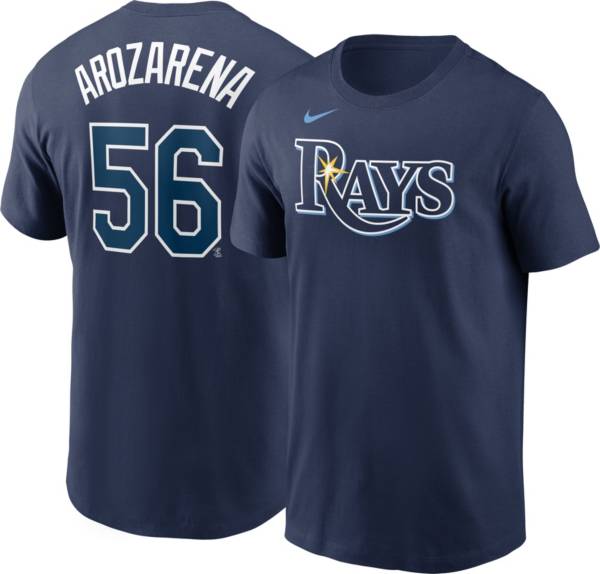 Nike Tampa Bay Rays Randy #56 Navy T-Shirt Dick's Sporting Goods