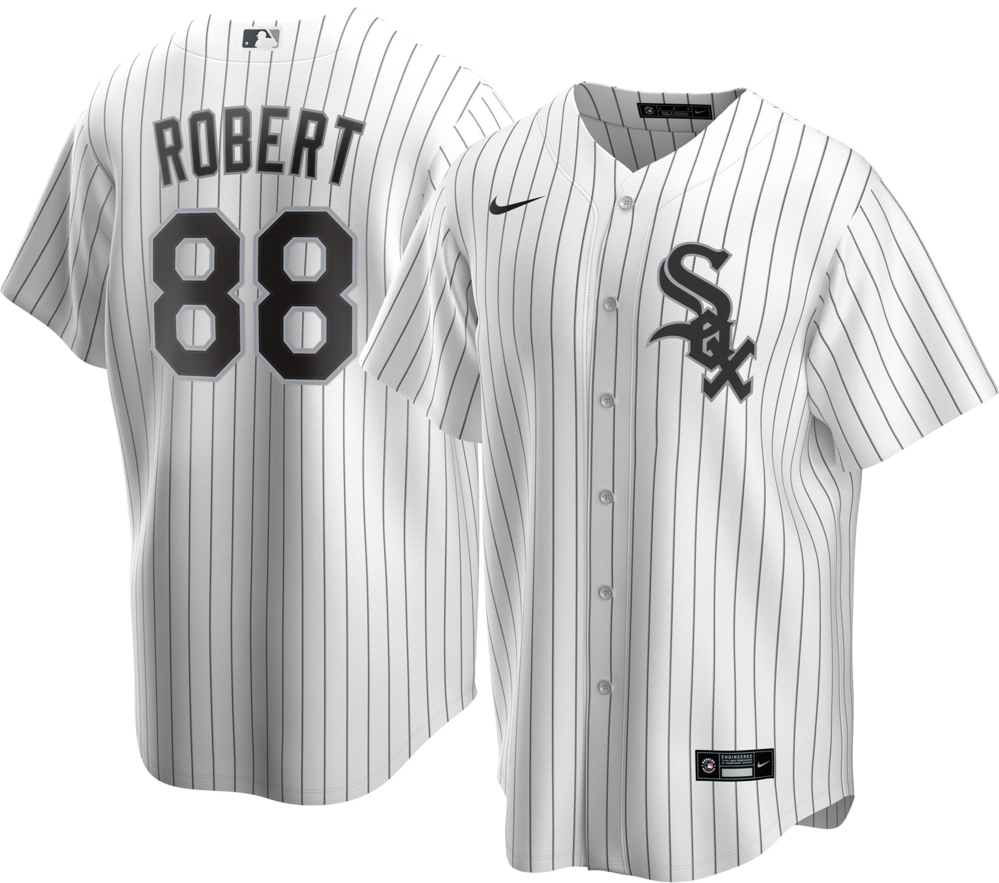 Chicago White Sox Nike Official Replica Road Jersey - Mens with Grandal 24  printing