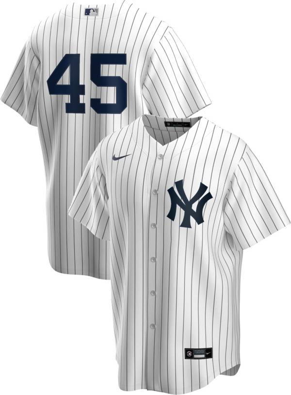 Nike New York Yankees Gerrit Cole #45 Cool Base Only White Jersey | Dick's Sporting Goods