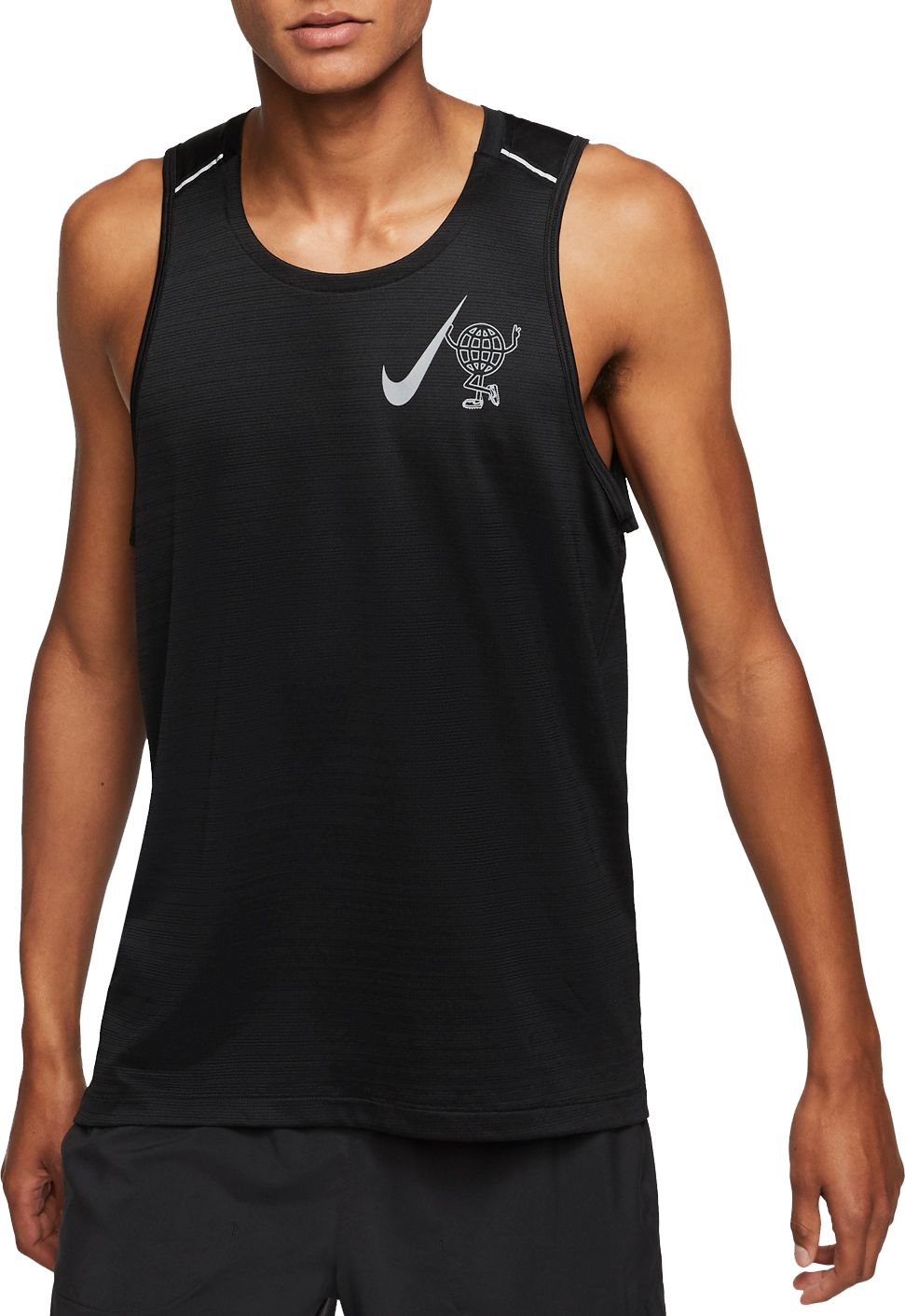nike men's dry miler tank top