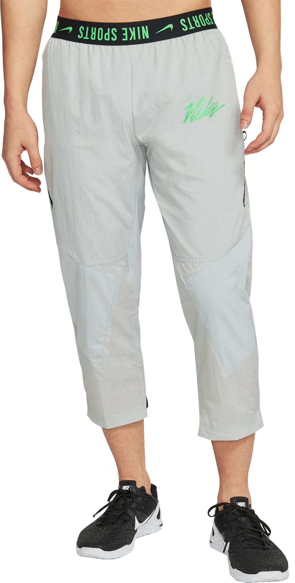 men's woven training trousers