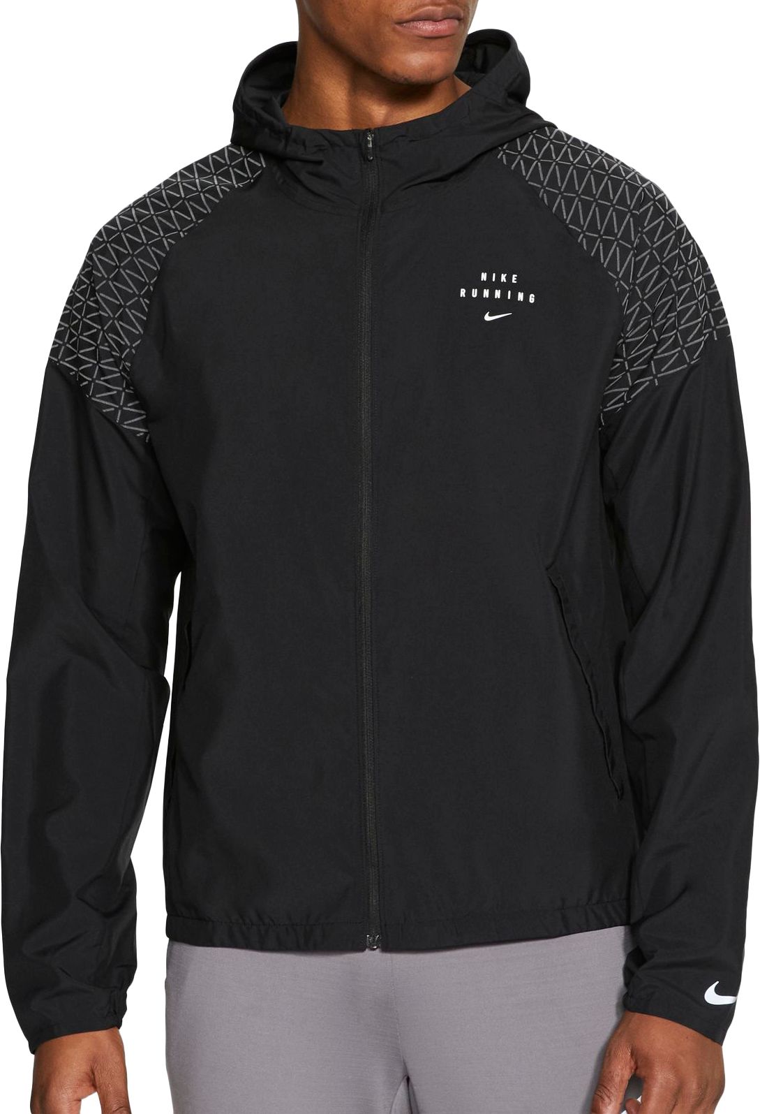 nike essential flash running jacket