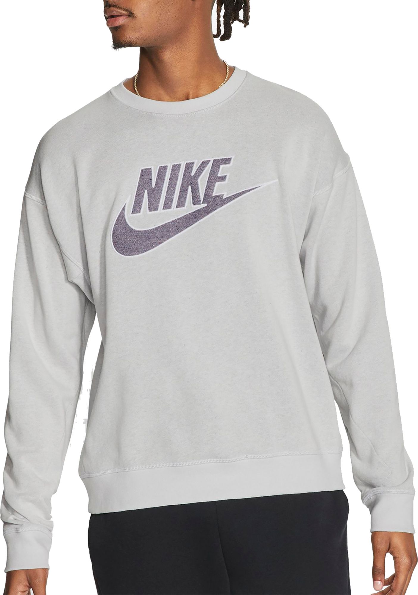 nike men's crew sweatshirt