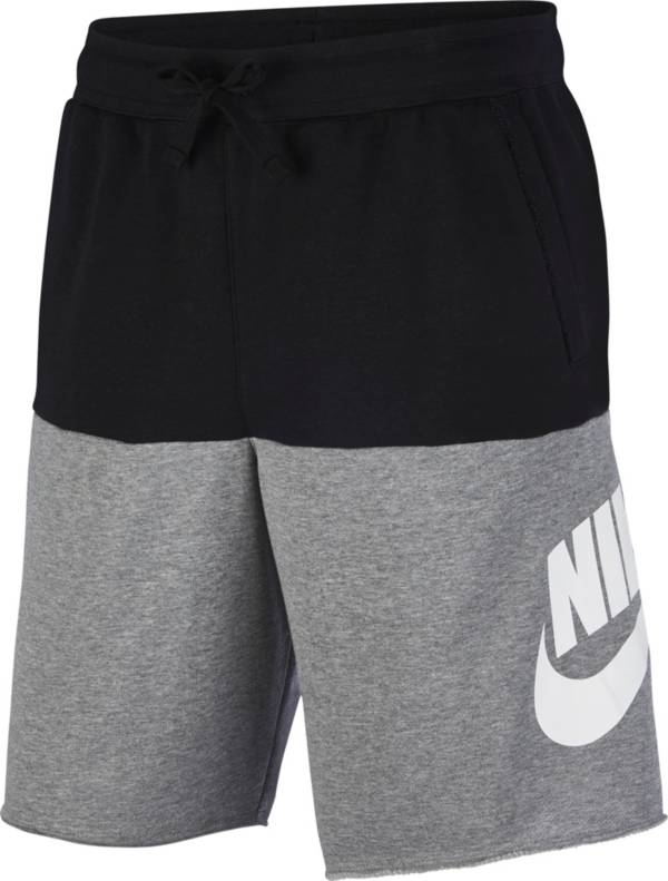 men's nike sportswear alumni fleece shorts