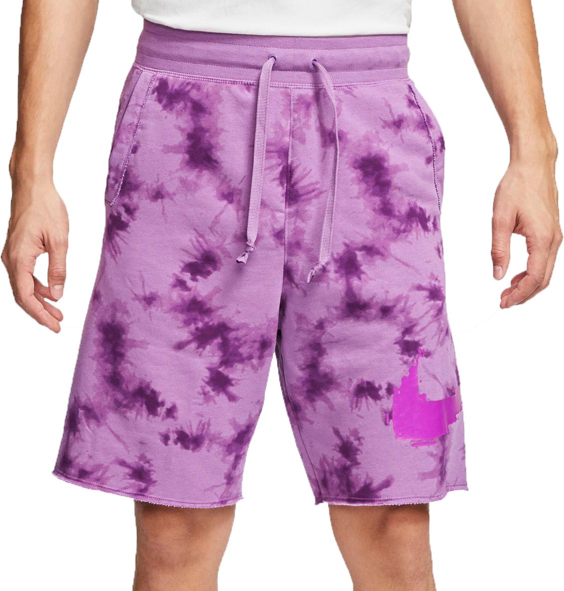 nike alumni shorts purple