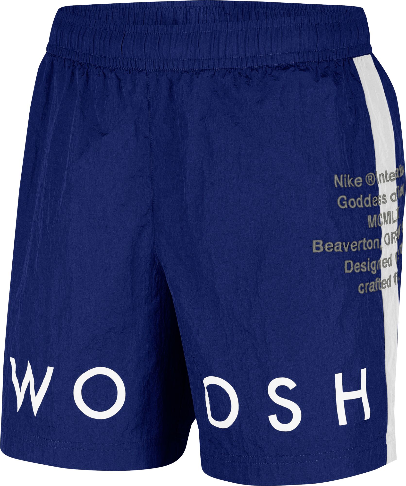 nike swoosh woven shorts