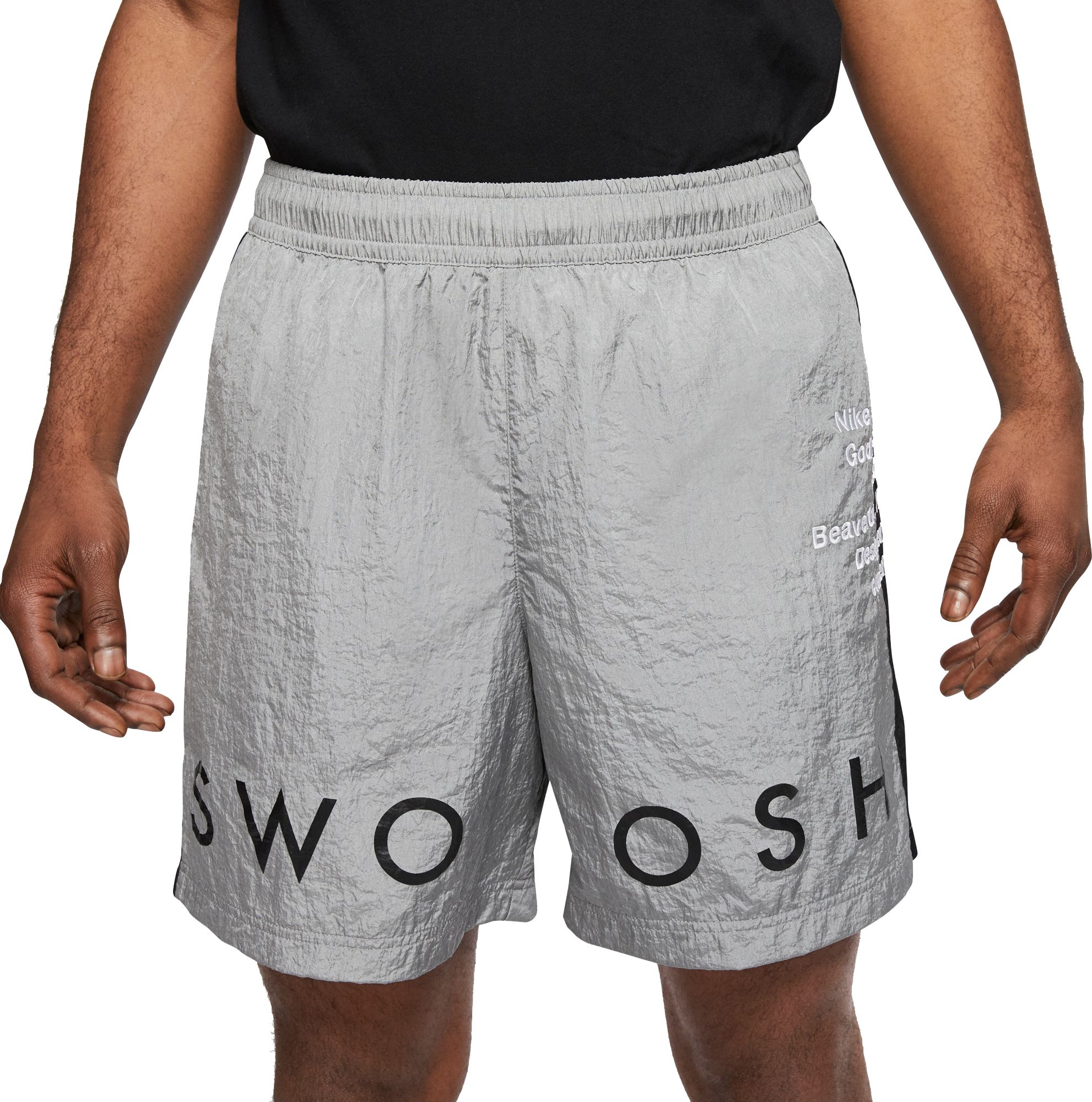 nike swoosh woven shorts