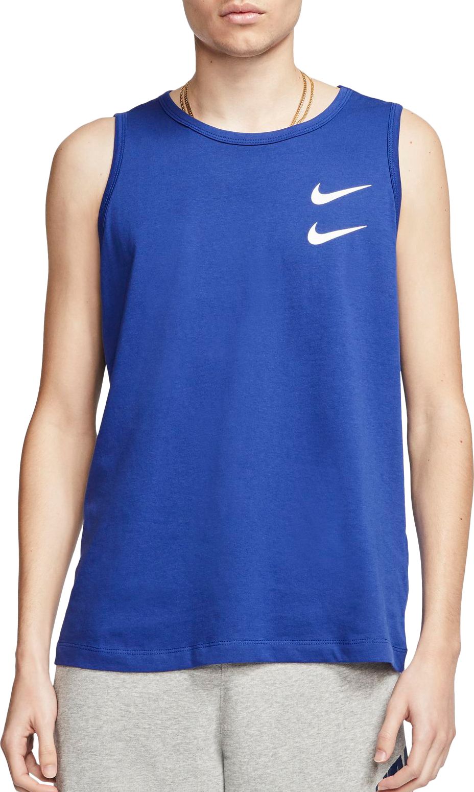 nike double swoosh tank top