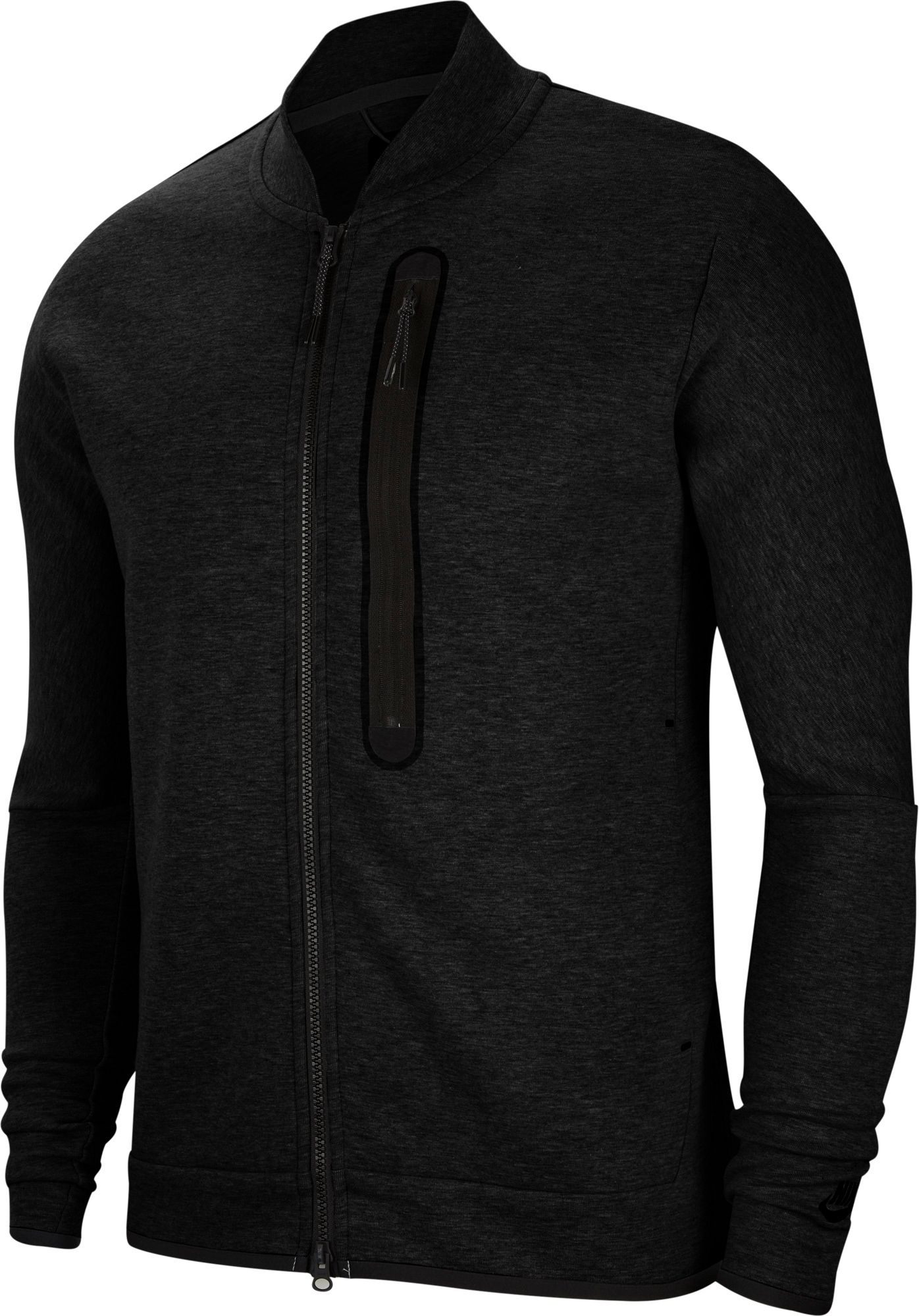 nike tech fleece jacket grey