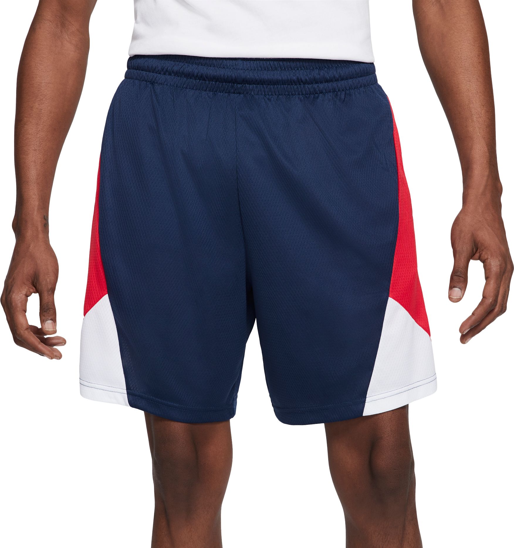 navy blue nike basketball shorts