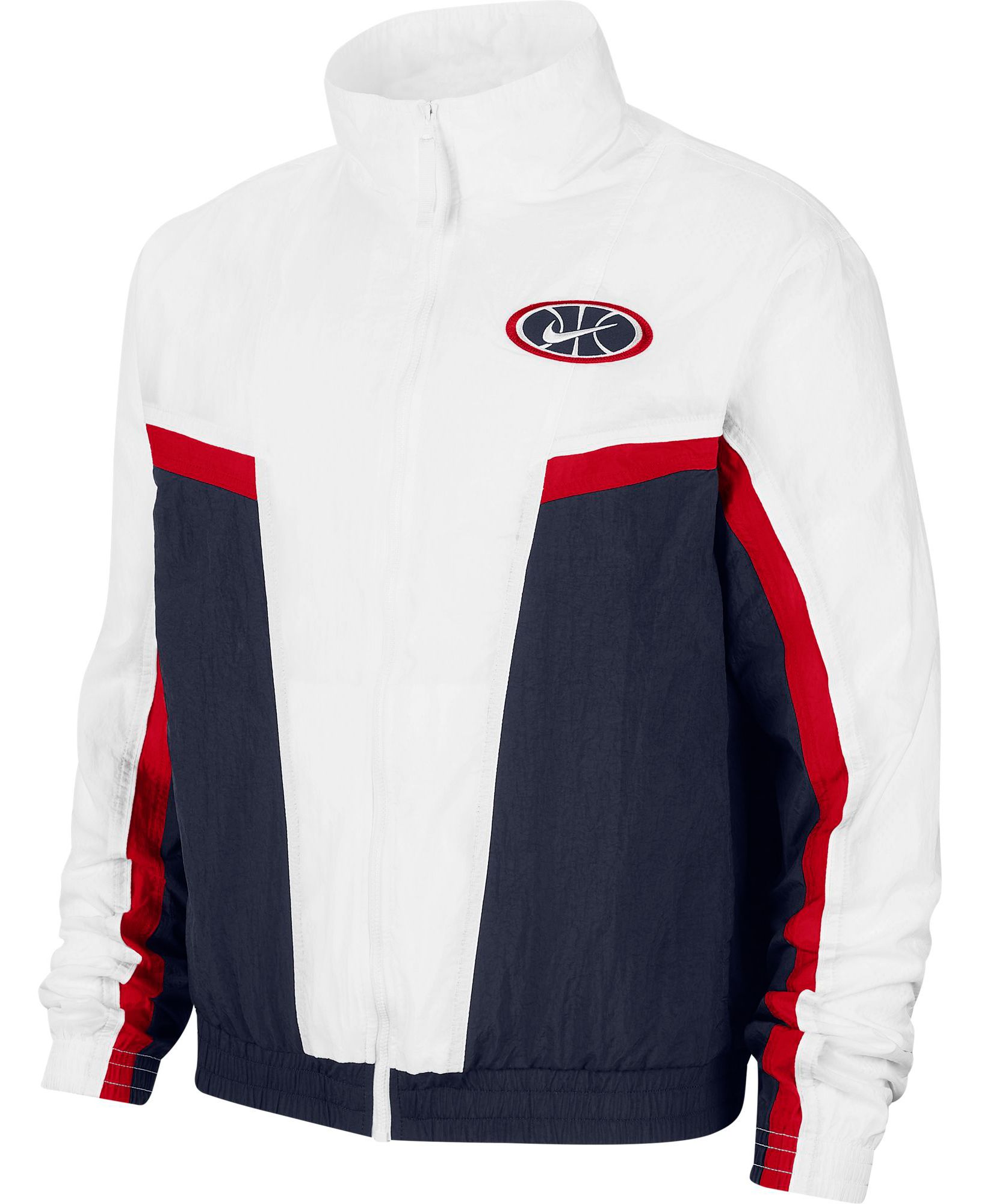 nike men's showtime woven basketball jacket