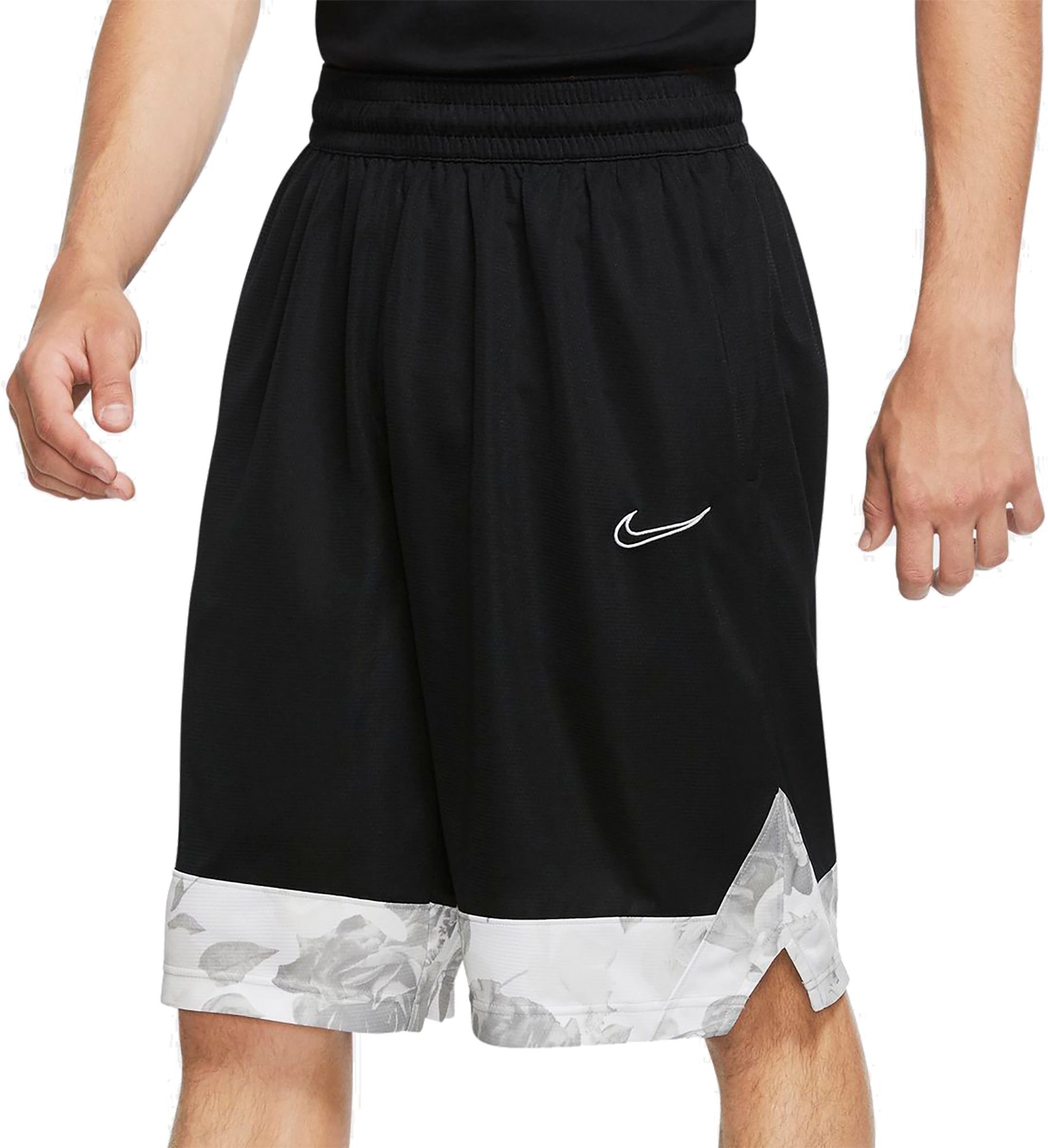 black nike basketball shorts