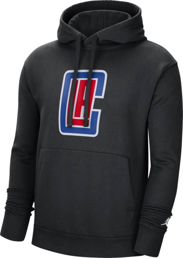 Jordan Men's Los Angeles Clippers Statement Pullover Black Hoodie