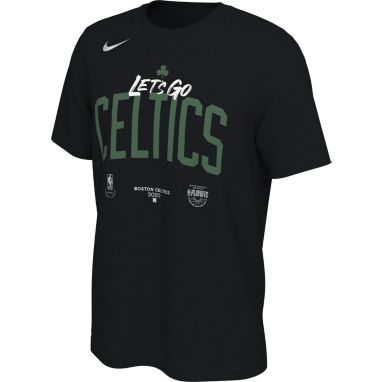 sorry, Nike Men's Boston Celtics 2020 Playoffs Bound 'Let's Go Celtics' Mantra Black T-Shirt is currently out of stock