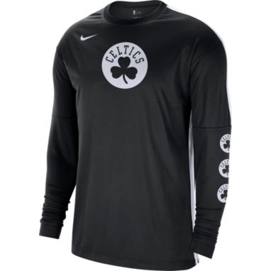 sorry, Nike Men's Boston Celtics Black Tonal Dri-FIT Long Sleeve Shooting Shirt is currently out of stock