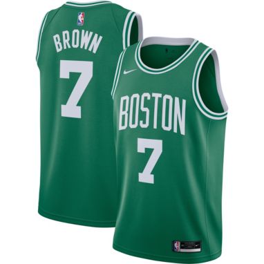 sorry, Nike Men's Boston Celtics Jaylen Brown #7 Green Icon Jersey is currently out of stock