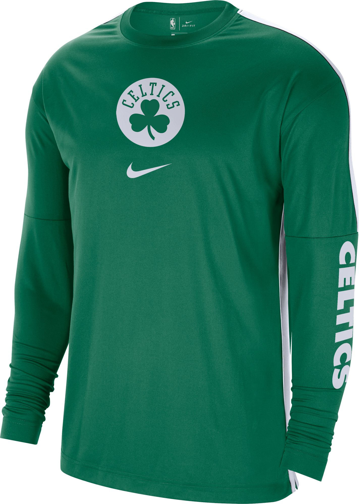 celtics long sleeve shooting shirt