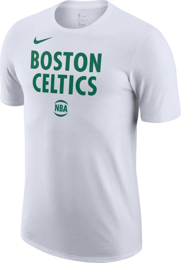 Nike Men's 2020-21 City Edition Boston Celtics Dri-FIT Logo T-Shirt