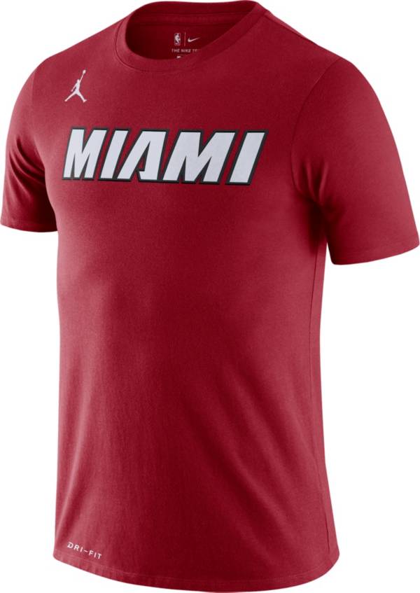 Jordan Men's Miami Heat Dri-FIT Statement Edition T-Shirt