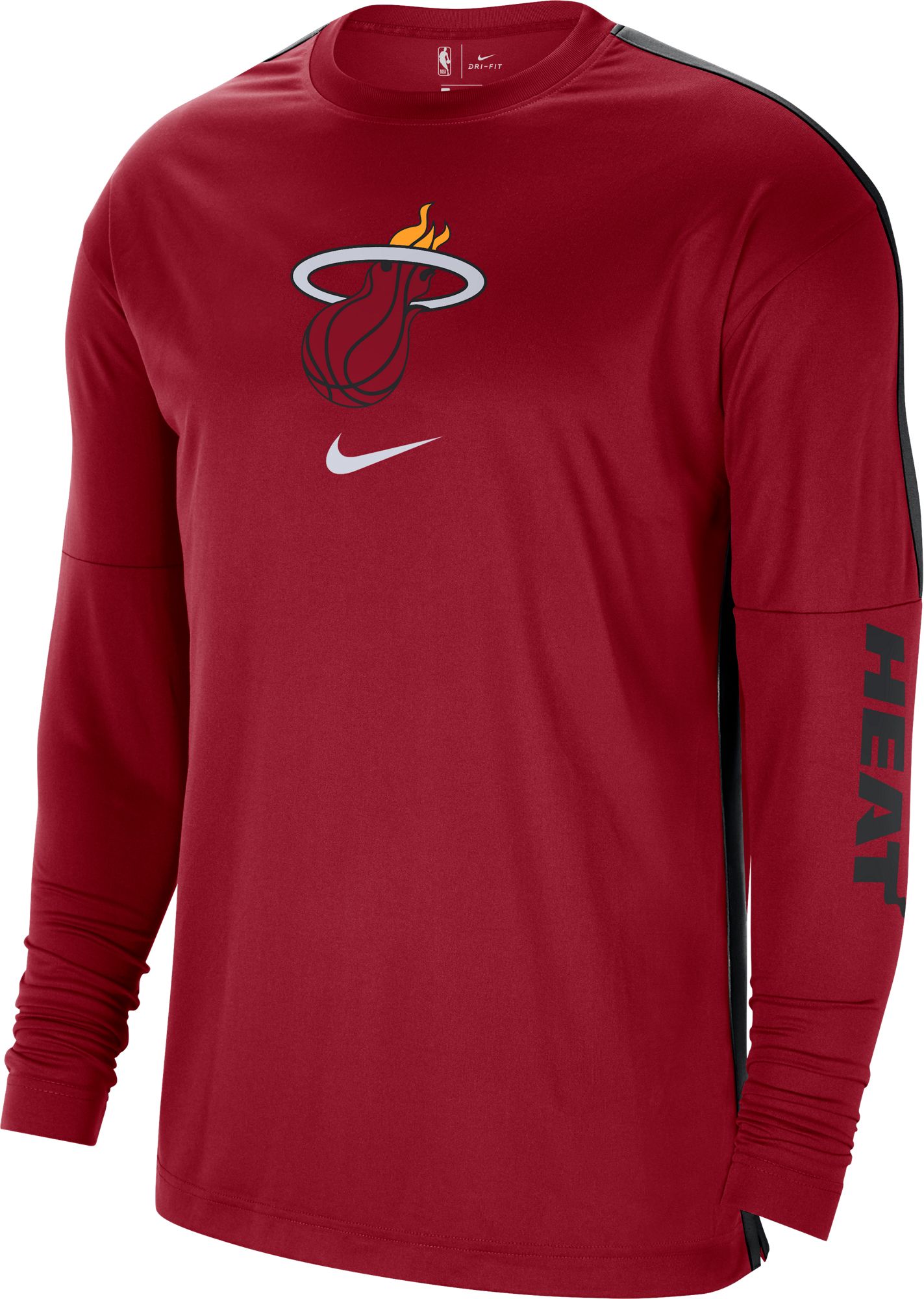 red dri fit long sleeve