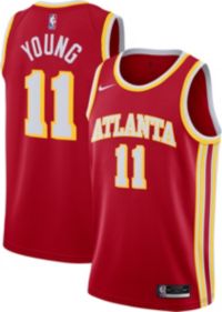 Nike Men's 2022-23 City Edition Atlanta Hawks Trae Young #11 Black Dri-FIT  Swingman Jersey